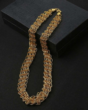 gold plated chain men and women