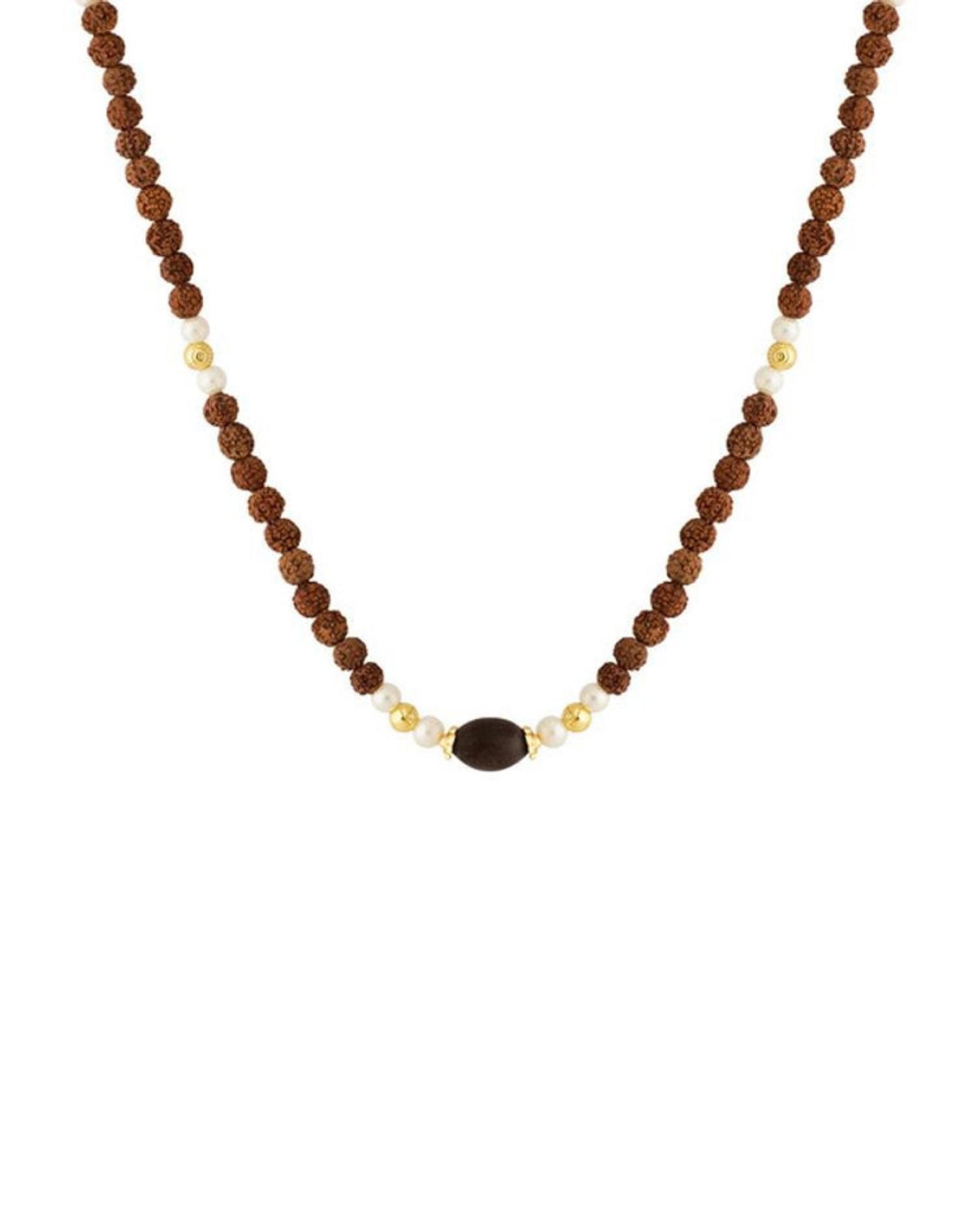 Mhadev Rudraksha bead chain