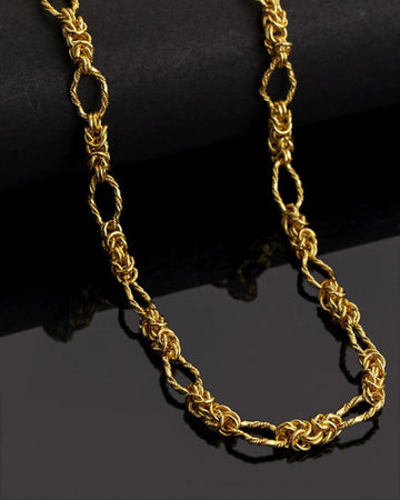 Golden Thin Neck Chain For Men Boys Necklace For Women