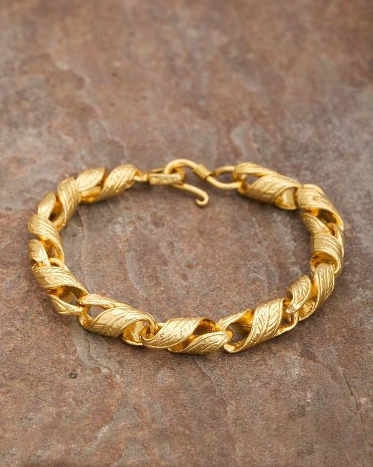 MINEBELLA FASHIONS BRASS GOLD PLATED BRACELET