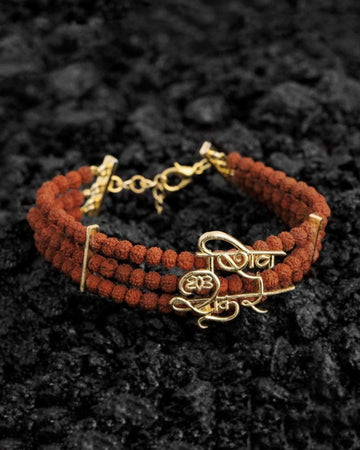 Rudraksha Shiva-Shankar Bracelet