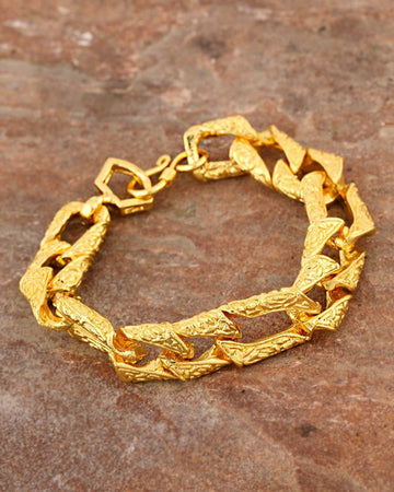 MINEBELLA FASHIONS BRASS GOLD PLATED BRACELET