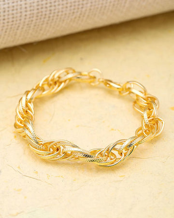 MINEBELLA FASHIONS BRASS GOLD PLATED BRACELET