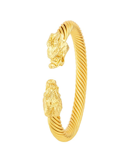 Lion face golden Bracelet