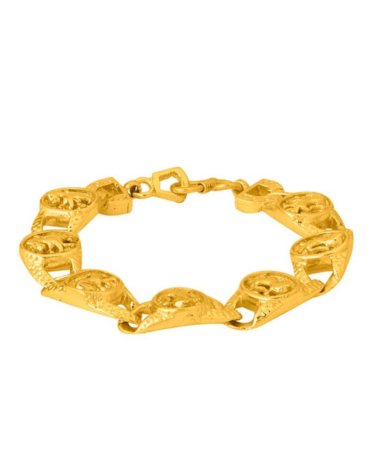 MINEBELLA FASHIONS BRASS GOLD PLATED BRACELET