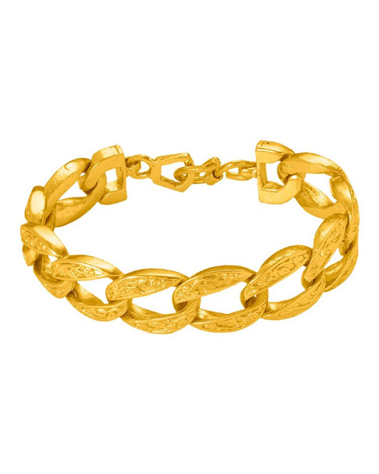 MINEBELLA FASHIONS BRASS GOLD PLATED BRACELET