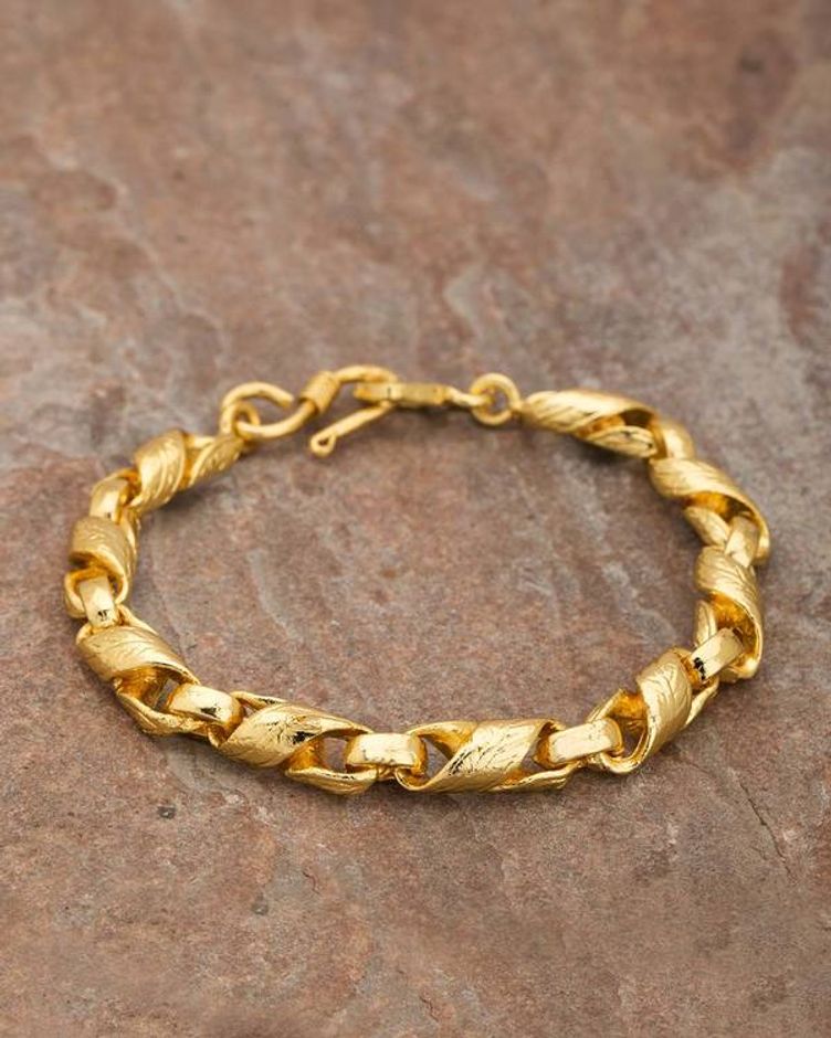 MINEBELLA FASHIONS BRASS GOLD PLATED BRACELET