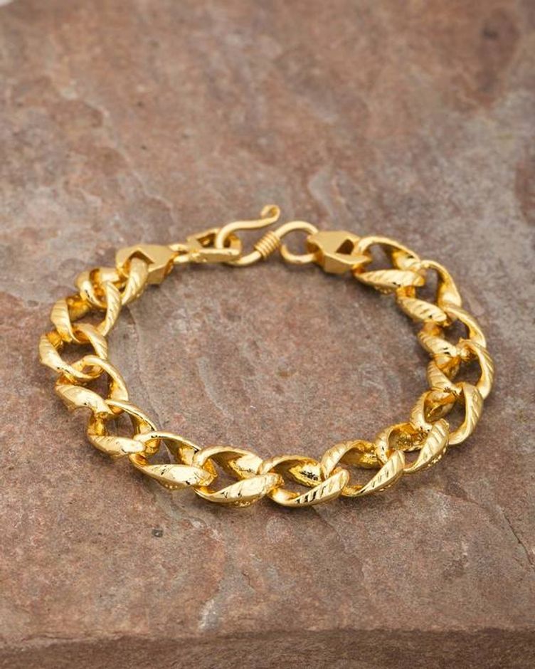 MINEBELLA FASHIONS BRASS GOLD PLATED BRACELET