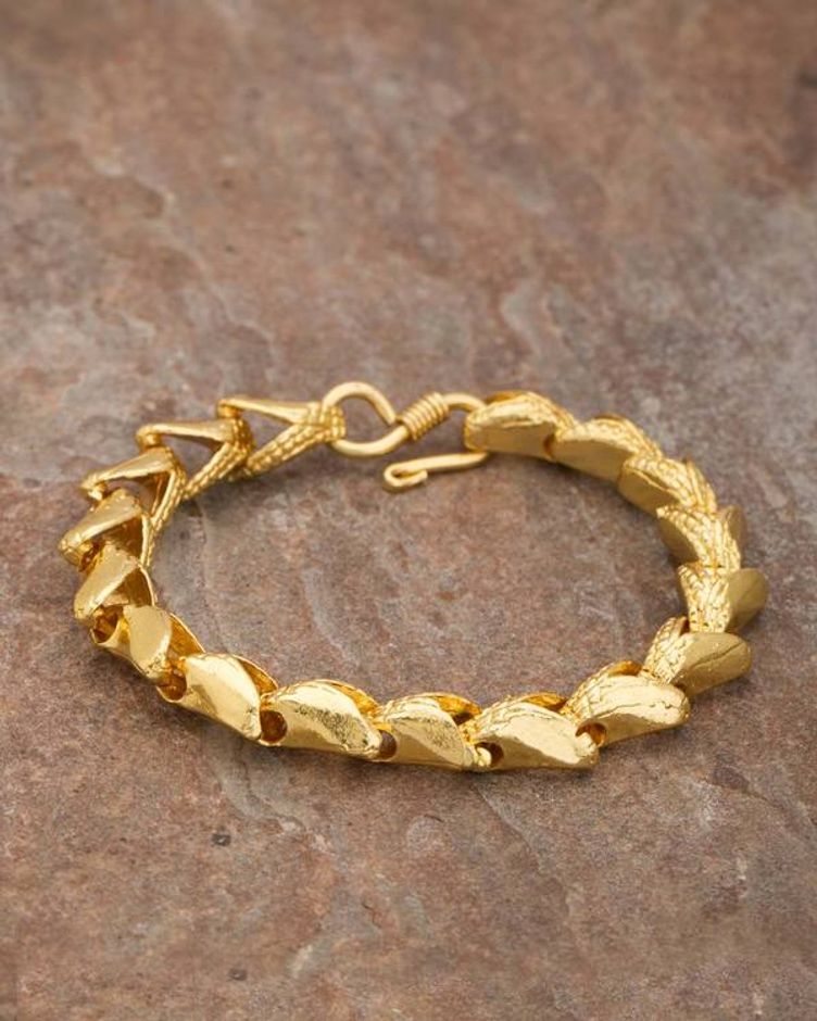 MINEBELLA FASHIONS BRASS GOLD PLATED BRACELET