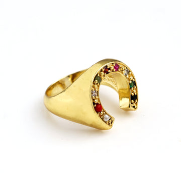 Goldplated Traditional  fingerring  Jewellery Men