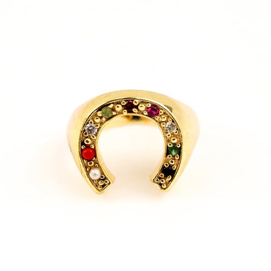 Goldplated Traditional  fingerring  Jewellery Men