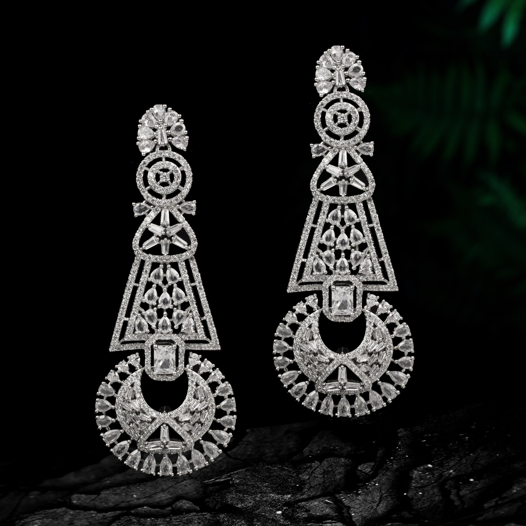 Sanskriti - Starlight Symphony Long Earrings